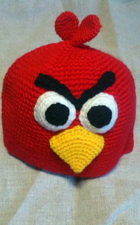Crochet Angry Bird Hat
